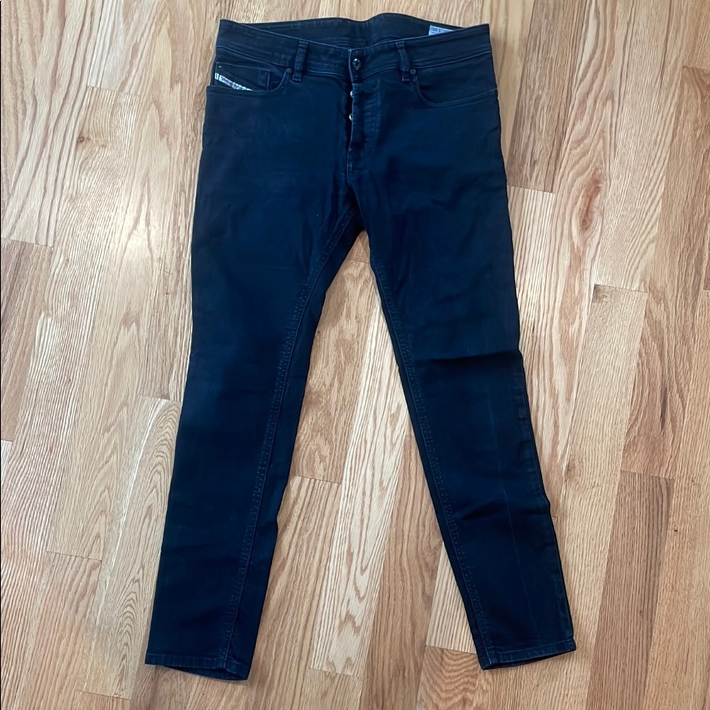 Men's Black Diesel Jeans